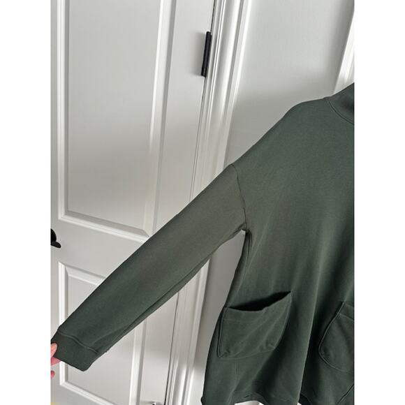 Tuckernuck Pomander Place Porter Dress Forest Green Small - Picture 3 of 10